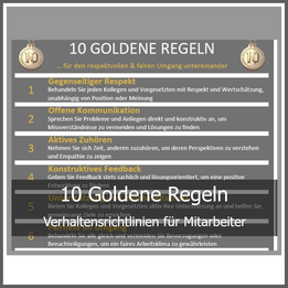 Verhaltensrichtlinien Gastronomie