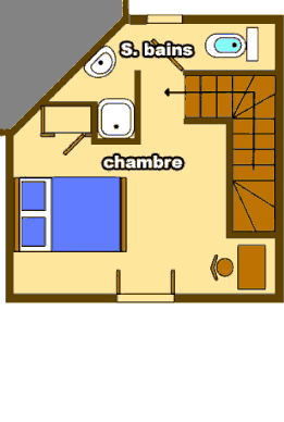 Plan du Meublé de tourisme L'eau-forte, Manapany-les-bains