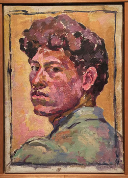 Alberto Giacometti (1901-1966). Kleines Selbstbildnis, 1921. Kunsthaus Zürich.