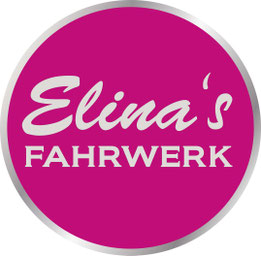 Foto zeigt das Logo von Elina's Fahrwerk