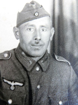 Christian E. als Soldat um 1944