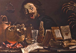 Pieter Van Laer - autoportrait