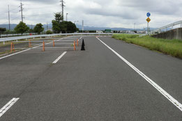 島根県運転免許センター障害物