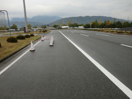 広島県運転免許センター障害物