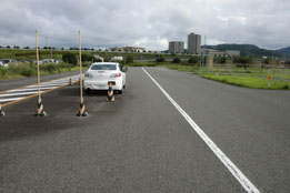 山口県総合交通センター障害物