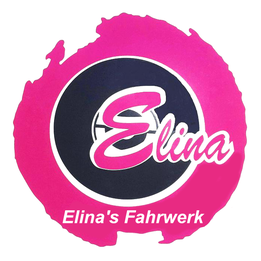 Foto zeigt das Logo von Elina's Fahrwerk