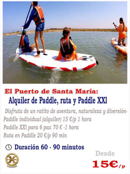 Paddle surf en el puerto