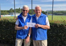 Turniersieger Otto Hansen + Manfred Habenicht