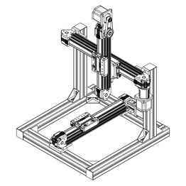 XYZ LINEAR STAGE WITH ALUMINIUM2