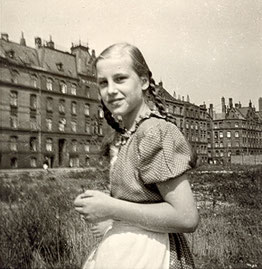 Elke in Hamburg - Sommer 1956