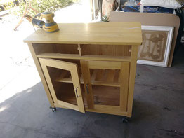 I don't care what a manufacturer says about its paint: if you don't want it to flake off: SAND. I'm also a big fan of priming high traffic areas (Uh, like the top of a bar) so the original look lasts.