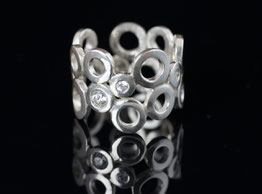 Silberring "Circles"