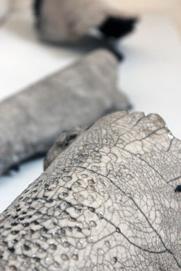 Travail en céramique de Laurent Valera - raku