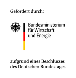Logo Gefördert durch: Bundesministerium für Wirtschaft und Energie