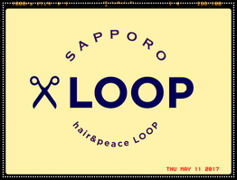 hair&peace LOOPのホームページ