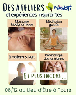 journee bien etre a tours avec navoti - via energetica