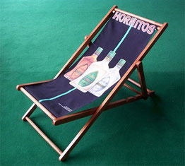 Lounger Style Custom Printed Directors Chairs