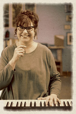 Katja im Studio