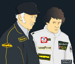 Mario Andretti by Muneta & Cerracín