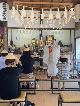 岡山市の香雲寺でほうろく加持祈祷 - 備前百会灸ホームページ！