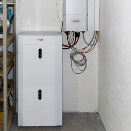 Modularer Speicher im Keller des Einfamilienhauses in Ravensburg