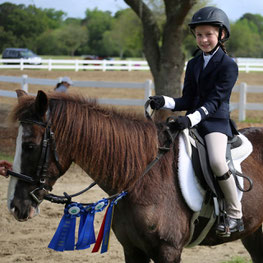 Our students start in lead line classes up to jumping classes