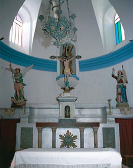 Sant'Andrea di Tallano - Maître-autel