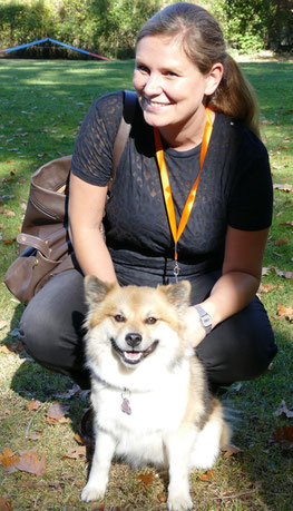 Schulhund - die Klein-Elo-Hündin Vienna-Ella von Werths Echte mit Lisa