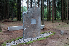 Denkstein am Nordkap / Hohwald - Zustand 06.10.2013