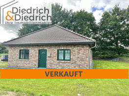 Neubau Bungalow in Pahlen in Dithmarschen verkauft durch Diedrich und Diedrich Ihre Immobilienmakler