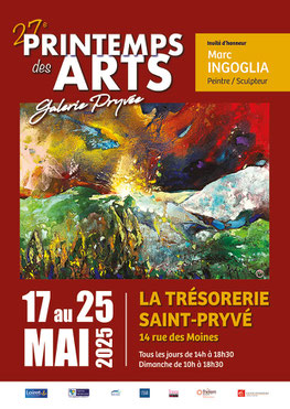 Claude Rossignol - 27è Printemps des Arts, St Pryvé