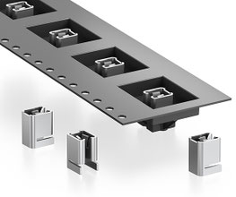 SIK25SMD | 0.65mmブレードヒューズ用  コンタクト / クリップ（SMTタイプ）