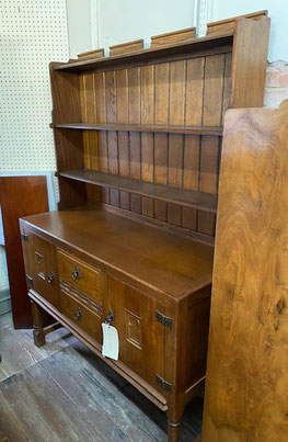 Oak Welsh Dresser with Two-Drawer Two-Door Storage $649.00