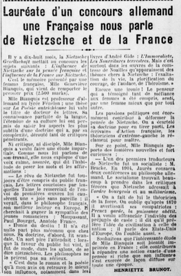 Nietzsche et la France