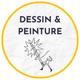 Dessin et peinture avec Virginie Pinos