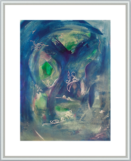 energie seelenbilder, energiebilder für die seele und Herz, Blau Rot und Goldene Perlfarbe die verzaubert, spirituelle Malerin Künstlerin, Originalmalerei kaufen