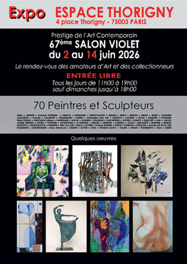 Claude Rossignol - 67è Salon Violet