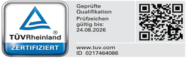 TÜV Zertifikat - Trainer Salih Sara