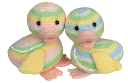 Tutorial: patito tejido a crochet (amigurumi duck)