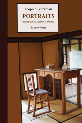 Das Cover von "Portraits" zeigt einen kleinen Schreibtisch und einen Holzstuhl.