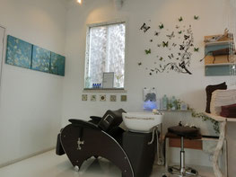 金沢市美容室イマジンヘアリゾートすごく快適なシャンプー台
