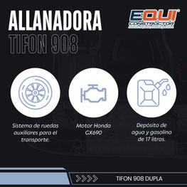 Allanadora TIFON 908 DUPLA