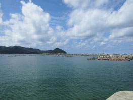 涌田漁港 の写真