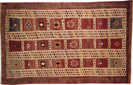 Gashghaï Kashkuli Iran  2,62 x 1,56 m