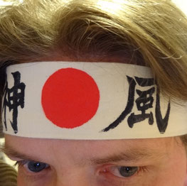 Hachimaki japonais personnalisé, hachimaki japon KAMIKAZE