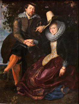 Peter Paul Rubens and wife Isabella (flickr, picture by Lisby)