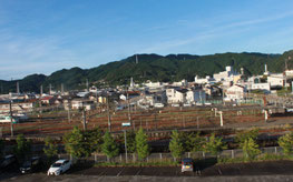 旅行中で最もお天気が良い日(ホテルから)