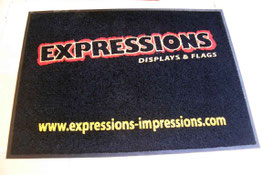 Printed floor mats