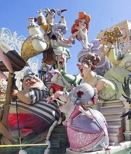 Falla Cuba-Literato Azorín, ganadora 2016
