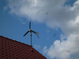 Windkraft am Hausdach